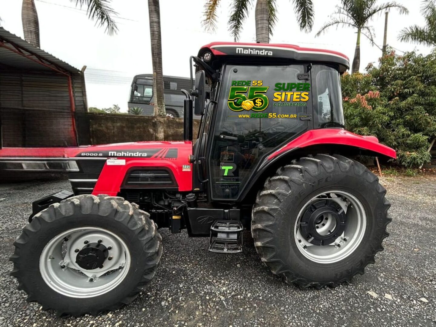 🚜 Trator Mahindra 80 CV Vermelho – Ano 2022 | Excelente Oportunidade!